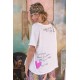 T-shirt Frida Retablo in True Magnolia Pearl - 6