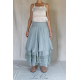 skirt / petticoat MADOU Blue linen and viscose Les Ours - 2