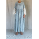 robe AIMONA coton brodé Bleu Les Ours - 1