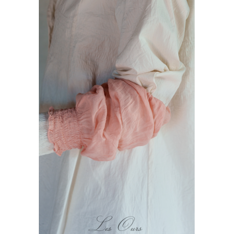 cuffs BLANDINE Pink cotton