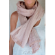 scarf PAULINE Pink patchwork cotton Les Ours - 1