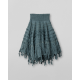 skirt 22156 Wilma Pine green organdie Ewa i Walla - 15