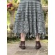 skirt 22156 Wilma Pine green organdie Ewa i Walla - 12