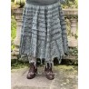 skirt 22156 Wilma Pine green organdie Ewa i Walla - 11