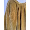 skirt GUSTINE Bronze velvet Size XL Les Ours - 4