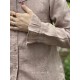 blouse 44928 GUNELL Dust pink linen Size XL Ewa i Walla - 35