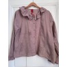 blouse 44928 GUNELL Dust pink linen Size XL Ewa i Walla - 2