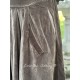 skirt GUSTINE Chocolate velvet Size XL Les Ours - 6