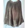 skirt GUSTINE Chocolate velvet Size XL Les Ours - 2