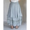 skirt / petticoat MADOU Blue linen and viscose Les Ours - 1