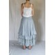 skirt / petticoat MADOU Blue linen and viscose Les Ours - 1