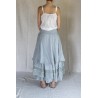 skirt / petticoat MADOU Blue linen and viscose Les Ours - 1