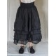 skirt / petticoat MADELEINE Black organza Les Ours - 1