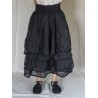 jupe / jupon MADELEINE organza Noir Les Ours - 1