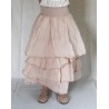 skirt / petticoat MADELEINE Vintage pink organza Les Ours - 1