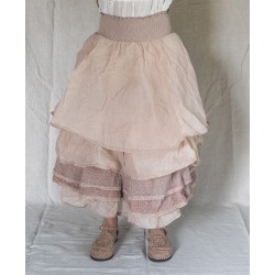 jupe / jupon MADOU organza Vieux rose