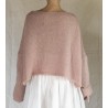 pull PILOU maille laine Rose