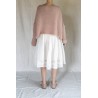 pull PILOU maille laine Rose