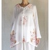 tunic CAMILA Flower print cotton voile Les Ours - 14