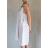 short dress LEA Ecru cotton