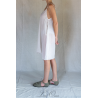 short dress LEA Ecru cotton