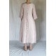 robe MAINA coton brodé Rose