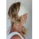 headband CELESTE Large checks cotton Les Ours - 6