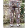 pantalon Miner in Madras Espresso Magnolia Pearl - 3