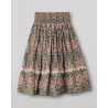 skirt 22167 Valborg Flower print cotton Ewa i Walla - 22