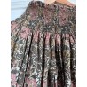 skirt 22167 Valborg Flower print cotton Ewa i Walla - 3