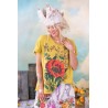 T-shirt Cherub Poppy in High Visibility Magnolia Pearl - 1