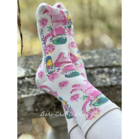 chaussettes Special Delivery in Miss Pinky Magnolia Pearl - 1