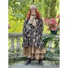 long jacket ARACHIDE Black floral cotton Size XXL Les Ours - 15