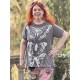 T-shirt Butterfly Totem in Ozzy Magnolia Pearl - 1