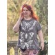 T-shirt Butterfly Totem in Ozzy Magnolia Pearl - 2