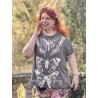 T-shirt Butterfly Totem in Ozzy Magnolia Pearl - 2