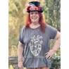 T-shirt Full Heart in Ozzy Magnolia Pearl - 2