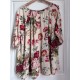 blouse 44766 Flower print jersey Size XL Ewa i Walla - 3