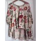 blouse 44766 Flower print jersey Size XL Ewa i Walla - 2