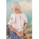 blouse Chrissy Folk in Moonlight Magnolia Pearl - 10