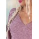 T-shirt Europa Long Sleeves in Plum Magnolia Pearl - 6