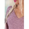 T-shirt Europa Long Sleeves in Plum Magnolia Pearl - 6