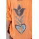 T-shirt Pajaro 1865 Viggo in Moon Orange Magnolia Pearl - 17