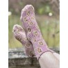 socks Floral Lil Dipper in Avignon Magnolia Pearl - 3