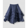 skirt / petticoat 22276 TINE Blue hard voile Ewa i Walla - 15