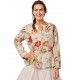 veste 66348 coton Flower print Taille XL Ewa i Walla - 21