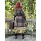 reversible coat ALANE Chocolate woolen cloth with large checks Size XL Les Ours - 16