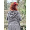 dress Flor De La Pasion Viggo Hoodie in Ozzy Magnolia Pearl - 14