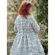 tunic 44142 LICIA Blue dots cotton Ewa i Walla - 16