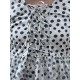 tunic 44142 LICIA Blue dots cotton Ewa i Walla - 23